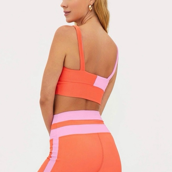 Beach Riot Samantha Rib Color-Block Shorts - Picture 2 of 5